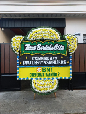 Papan Bunga Duka di Pelintung