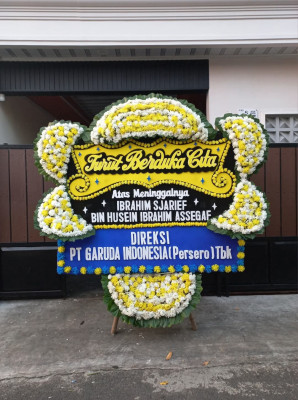 Papan Bunga Duka di Pelintung