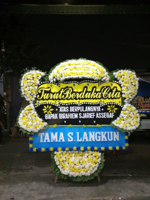 Papan Bunga Duka di Pelintung